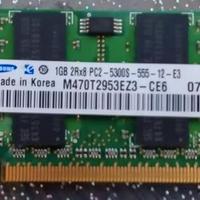 Ram sodimm ddr2 pc2 5300s 555 12 da 1gb