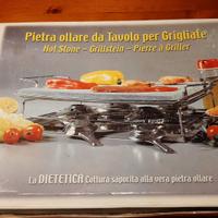 Pietra ollare da tavolo per grigliate