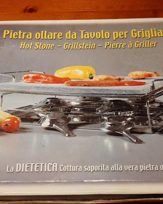 Pietra ollare da tavolo per grigliate