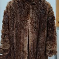 Giacca in pelliccia di castoro 