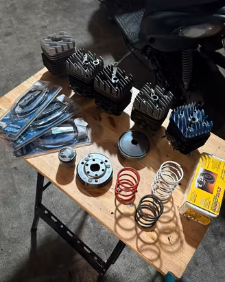 Pezzi elaborazione piaggio