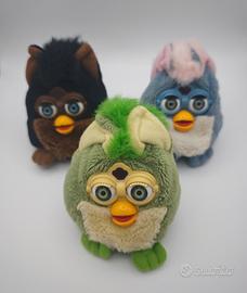 Lotto di 3 Furby Buddies Hag Fan Tiger Electronics