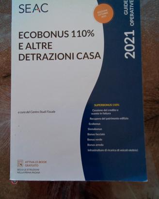 libro SEAC ecobonus 110% e altre detrazioni casa