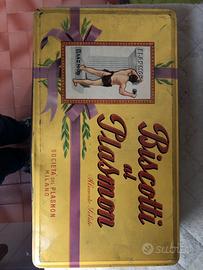 Scatola vintage biscotti plasmon