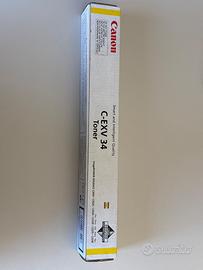 Toner originale Canon C-EXV 34 GIALLO/YELLOW