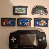 game boy Advance+ giochi 