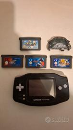 game boy Advance+ giochi 