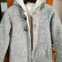 giacca lana grigia ragazza 13-14 anni Zara 