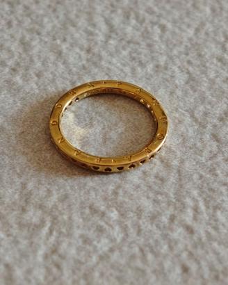 Anello Pandora Logo con Cuori - Placcato Oro