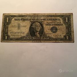 1 Dollaro USA bollino blu serie del 1957 B