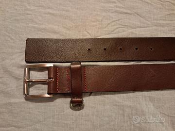 Cintura Hugo Boss cm 90 marrone made in italy