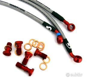 Tubi freno treccia metallica Goodridge Allegri