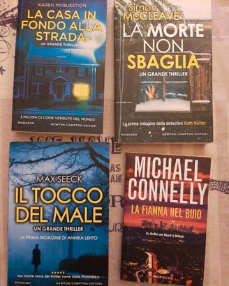 Libri genere giallo/triller 