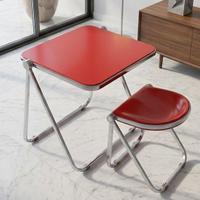 Scrivania PLATONE+sgabello PLUFF Giancarlo Piretti