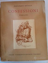 J.J.ROSSEAU "CONFESSIONI"