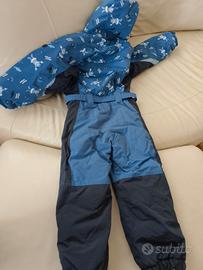 tuta da sci neve bambini etirel