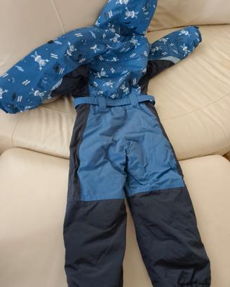 tuta da sci neve bambini etirel