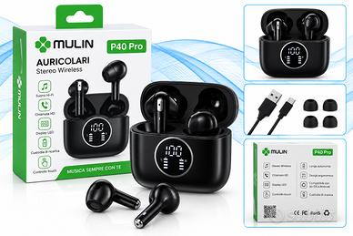 MULIN P40 Pro – Auricolari Stereo Wireless