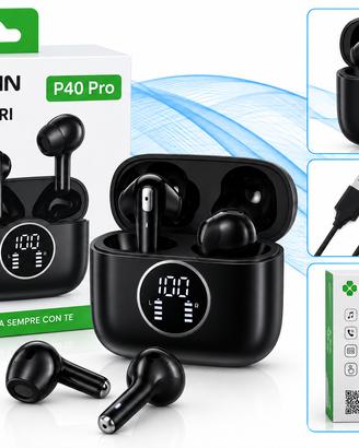 MULIN P40 Pro – Auricolari Stereo Wireless