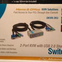 Switch KVM D-Link DKVM-2KU 2 Porte USB 2.0