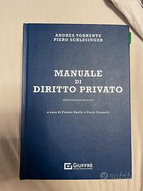 Manuale di diritto privato Torrente