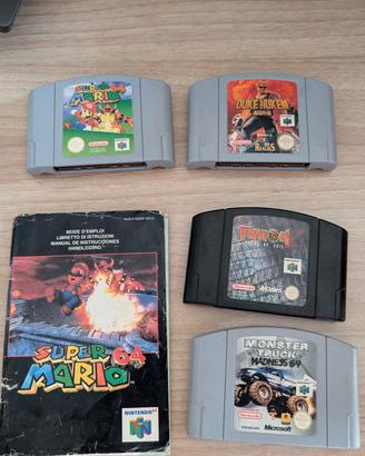 Lotto Nintendo 64: Super Mario 64, Duke Nukem + Ra