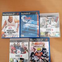 Playstation Ps2 Ps3 giochi no Bandai Fifa Naruto 