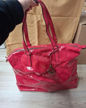 Borsa Benetton nuova – Rosa lucido