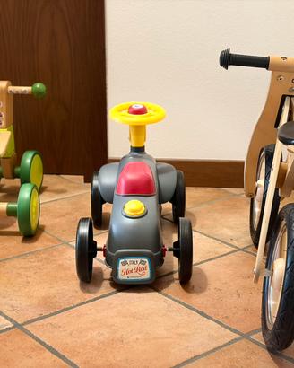 Cavalcabile, quadriciclo e balance bike in legno