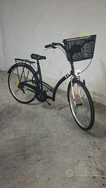  city bike B'Twin Elops 3 nera