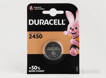 5X Duracell CR2450 3V Litio Batterie a bottone