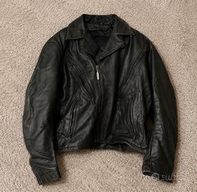 Giacca in pelle Harley Davidson FXRG biker moto
