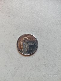Moneta 100 Lire 1979 FAO "Nutrire il Mondo" 