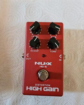 Nux High Gain distortion 