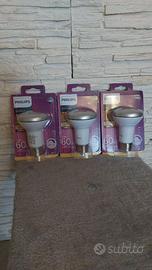 3 faretti LED Philips R63 dimmerabili