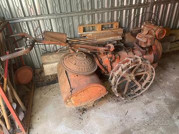Motocoltivatore Pasquali Tipo XT con fresa