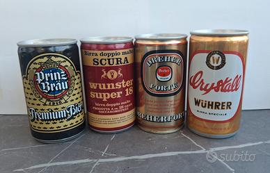 Lattine Birra Prinz Bräu Wunster Dreher Wührer