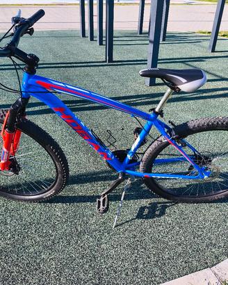 bici blu e rossa 29 pollici