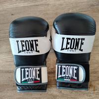 Guantoni boxe Leone Shock 16 oz in pelle di bufalo