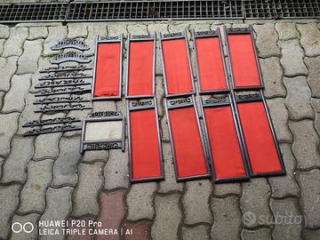 CORNICI LEGNO E SETA PIÙ ORNAMENTI