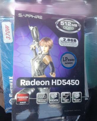 Componenti PC nuovi:Sapphire HD 5450, itek,enermax