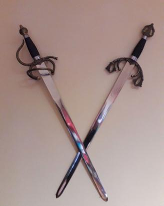 spade con lame di Toledo di El Cid, circa 50 cm