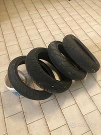 Gomme moto Dunlop, Metzeler, Michelin