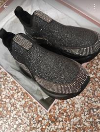 🖤 Sneakers CafèNoir  Glitterata 🖤 donna 