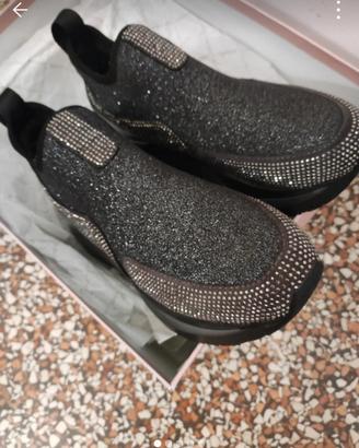 🖤 Sneakers CafèNoir  Glitterata 🖤 donna 