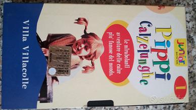 Vhs Pippi Calzelunghe anni 70