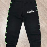Pantaloni tuta felpati bimbo 30 mesi diadora
