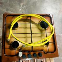 piano cottura fornello a gas Elettrolux