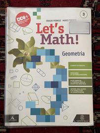 Libro Let's math Algebra geometria 2 libri