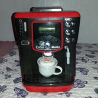 Macchina caffè e decorazione dolci